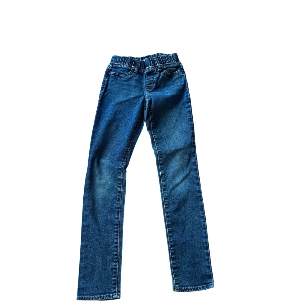 Gap Kids Size 10 Slim Stretchy Dark Wash Jeggings